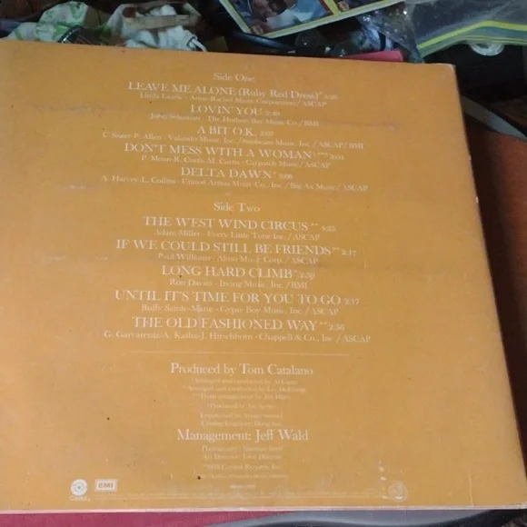 Helen Reddy LP - Picture 2 of 2